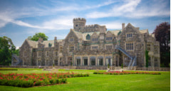 a large mansion at sands point in north hempstead